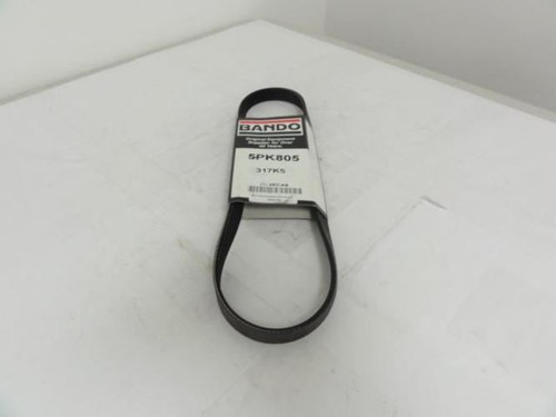 Bando 5PK805; Serpentine Belt 317K5; 5-ribs 31.7"L; 2ECA8