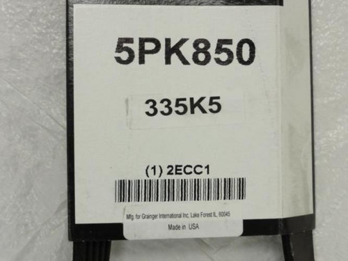 Bando 2ECC1; Serpentine Belt; 33.5"Long; 335K5