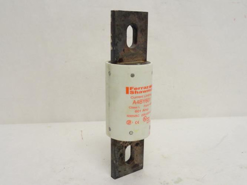 Ferraz A4BY601; Current Limiting Blade Fuse 601A; 600VAC