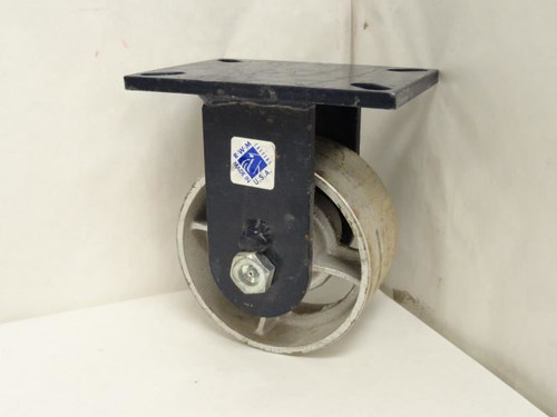 RMW 75-FSR-0630-R; Extra Super Duty Rigid Plate Caster; 6" Wheel
