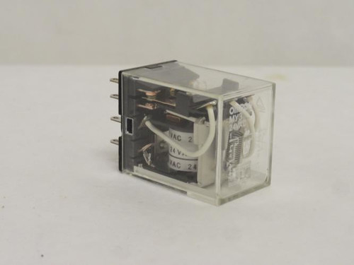 Omron MY3AC24; Mechanical Relay; 5A; 220VAC Coil: 24VDC; 3PDT