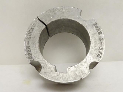 Dodge 2012 x 1-3/4; Taper-Lock Bushing; 1-3/4"ID NO SCREWS