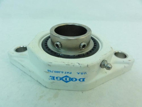Dodge 127529; E-Z Kleen Flange Bearing1.4375"ID; F2BSCEZ107PCB