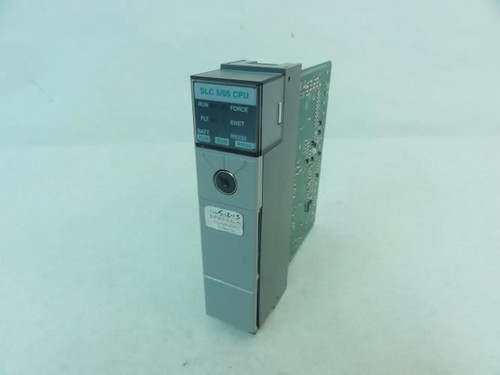 Allen-Bradley 1747-L551; SLC 5/05 Controller 16K Mem; Ser C