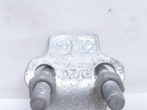 OZ/Gedney UBC50G; Right Angle Conduit Clamp; Size: 1/2"
