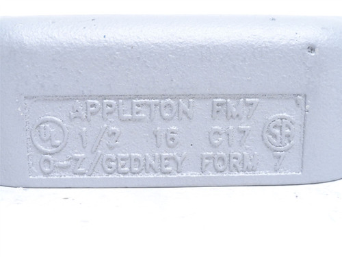 Appleton C171/2; Iron Conduit Body; 1/2NPT