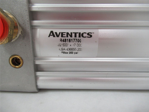 Aventics R481617700; Air Cylinder 2.5" Bore 17" Stroke