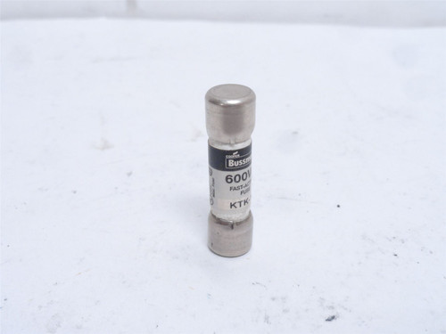 Bussmann KTK-1; Fast-Acting Fuse; 1 Amp; 600VAC