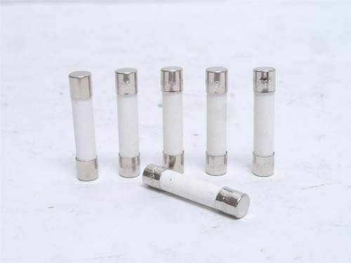 Littlefuse 314010P; Lot-6; Cartridge Fuses; 10A; 250VAC