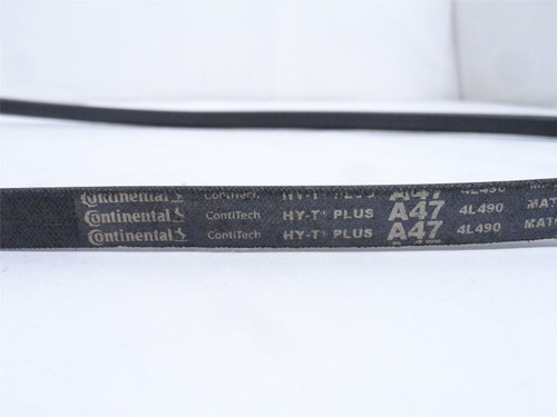 Continental A47; V-Belt; 49" Long x 1/2" Top Width