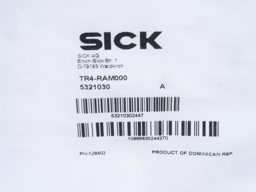 SICK TR4-RAM000; Replacement Actuator 5321030