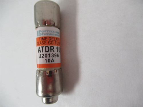 Ferraz Shawmut ATDR10; Lot-2 Fuses 10A 600V  Class CC  ATDR