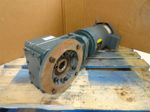 Dodge BF683GH112L4; Flanged AC Gearmotor; 18.93:1 Ratio; 5HP