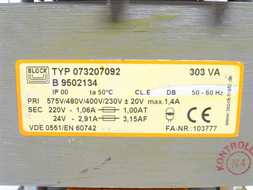 Robert Reiser 073207092_; Transformer 303VA