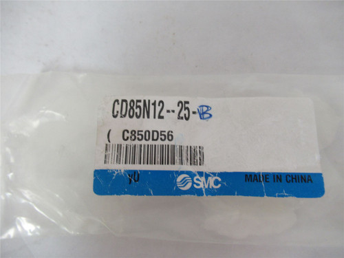 SMC CD85N12-25-B; Pneumatic Air Cylinder 12mmID x 25mmStroke