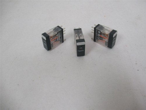 Schneider RXG23BD; Lot-3 Relay 2CO 5A@250VAC 24VDC Coil
