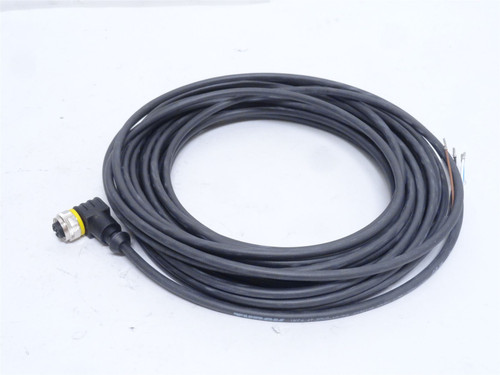 Turck WKC4.4T-P7X2-10/TXL; Right-Angle Cordset 6626185; 10m L
