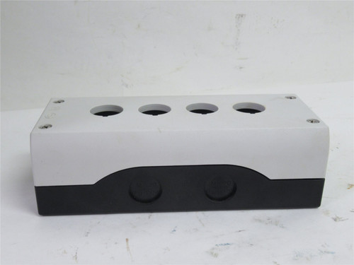 Moeller M22-I4; Pushbutton Enclosure; 4-Way; Grey RAL7035