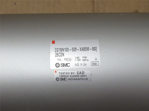 SMC CG1BN100-505-XA85M-99226CDN; Air Cylinder; Series CG1