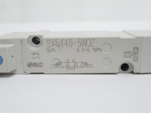 SMC SY5440-5W0Z; Solenoid Valve; No Hardware; 0.2-0.7MPa
