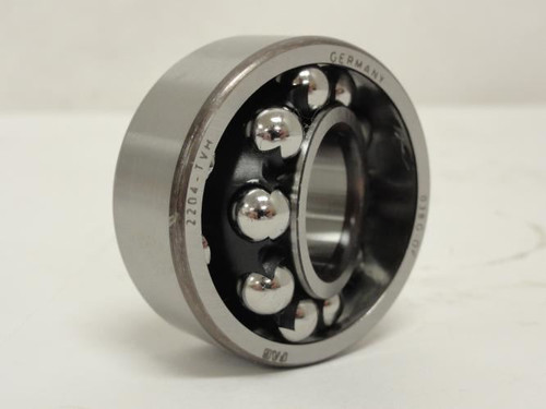 FAG 2204-TVH; Self-Aligning Ball Bearing 20 ID X 47mm OD