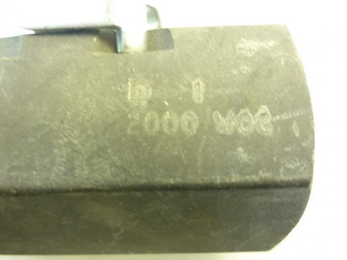 Dynaquip VME1.A90P 1; Ball Valve; 2-Piece; 2000 WOG; Size: 1"