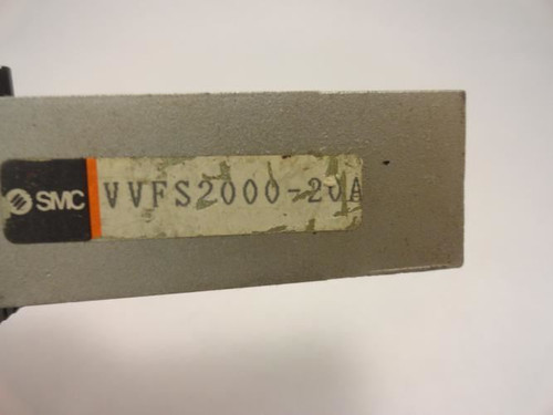 SMC VVFS2000-20A; Control Valve (Missing Gasket)