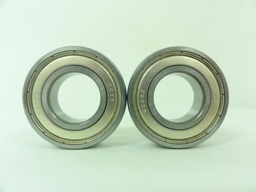 CCTY 6205Z; Lot-2 Ball Bearings; 25mmID x 52mmOD x 15mmW