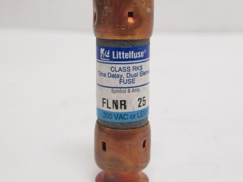 Littlefuse FLN-R 25; Dual-Element Time Delay Fuse; 25A; 250VAC