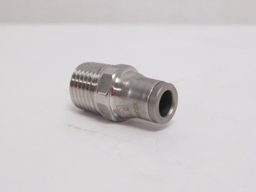Parker 3805-06-14_; Male Connector; SS-316; 1/4"PTC x 1/4NPT