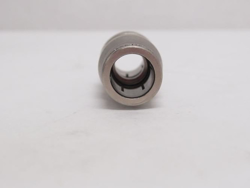 Industry-Std 1PFL3; Straight Union; SS; 3/8" Push To Connect