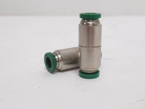 Parker 62PLP-4; Lot-2 Nickel Plated Brass Union; 1/4"PTC