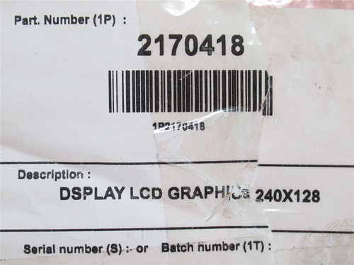 Markem 2170418; LCD Display Board; 240 x 128