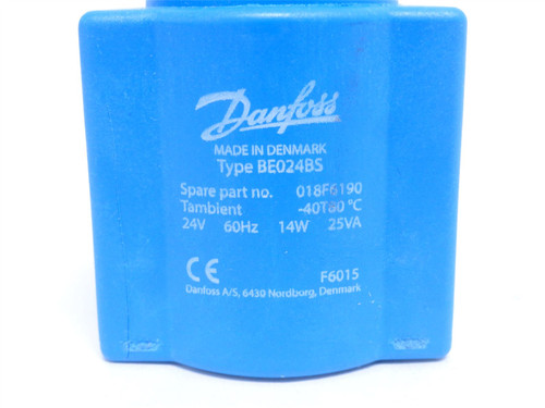 Danfoss 018F6715_; Solenoid Coil; W/Terminal Box; 24VAC; 10W