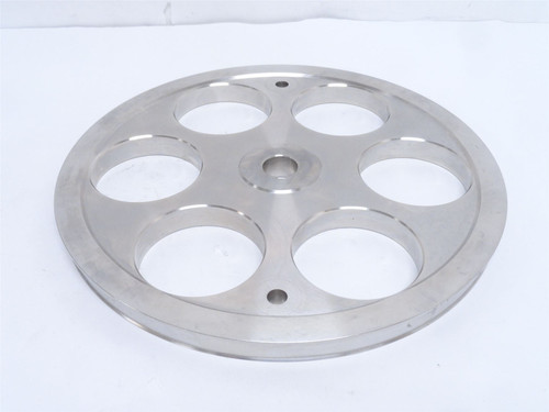 Grote 1021375; Blade Pulley; SS; 10-./4" Crown OD; 7/8"ID