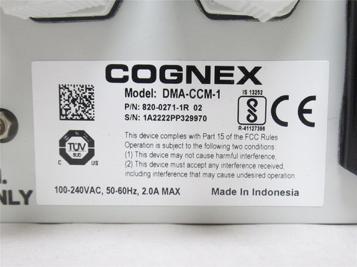 Cognex DMA-CCM-1; Scanner Junction Box; 823-0211-1R; 100-240V