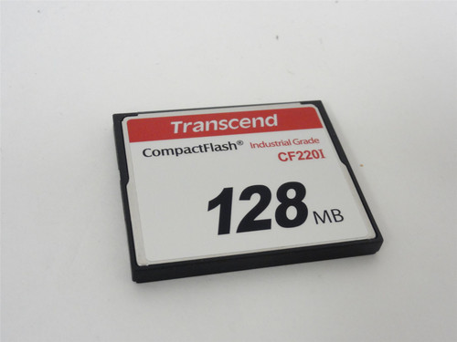Transcend TS128MCF220I; CompactFlash Memory Card; 128MB