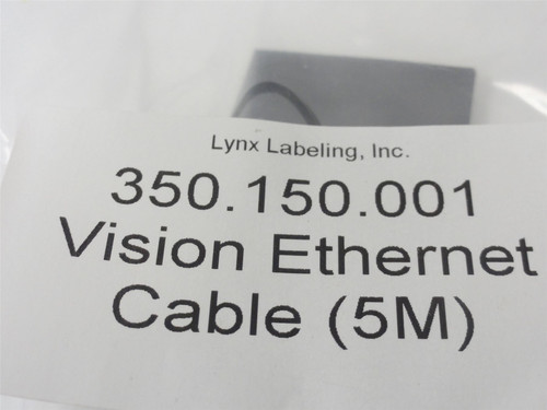Lynx 350.150.001; Vision Ethernet Cable; 5M Length