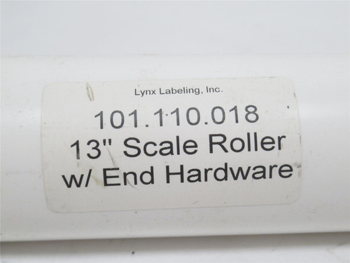 Lynx Labeling 101.110.018; Scale Roller; W/End Hardware; 13" L