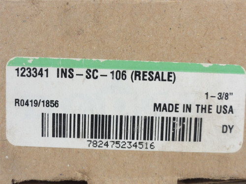 Dodge INS-SC-106; Ball Insert Bearing; 1-3/8" ID; 123341