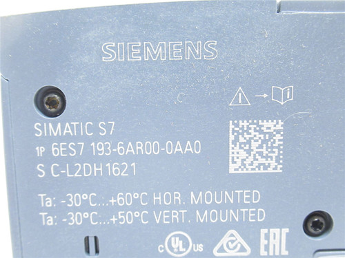 Siemens 6ES7193-6AR00-0AA0; Bus Adapter; 2-Jack RJ45