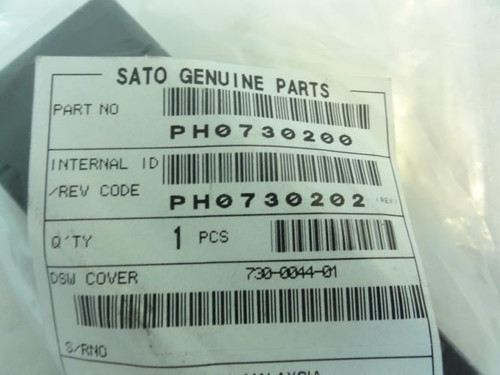 Sato PH0730200; DSW Cover