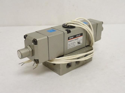 SMC NVS4214-4209DT; Pneumatic Valve; 120Psi; 120VAC
