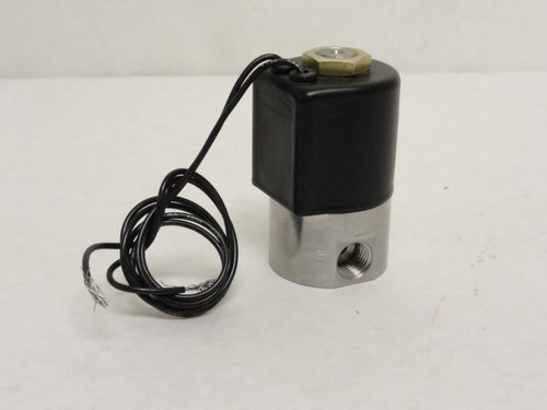Gems 2016-1-C204; Solenoid Valve; SS; GP; 1/8NPT; 85PSI; 24VDC