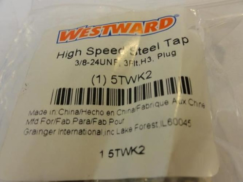 Westward 5TWK2; Lot-3; Tap; UNF 3/8-24; 3 Flute