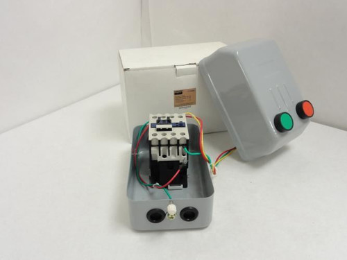 Dayton 2UXX4; Starter; 25A; 3P; 600V Max; Coil: 24V