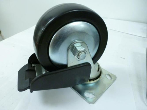 MFG- 4HXL6; Swivel Plate Caster; 650 lb.