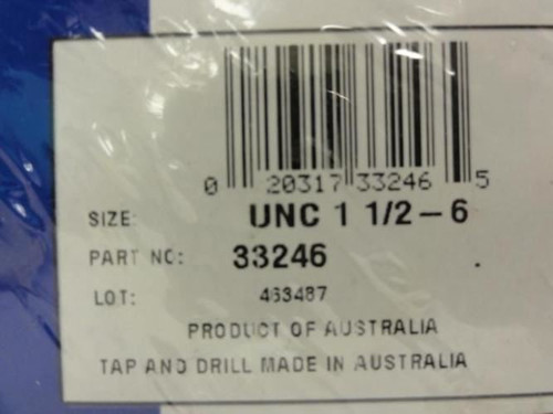 Recoil 33246; Helical Thread Repair Kit; UNC 1-1/2"-6; 4 Pcs