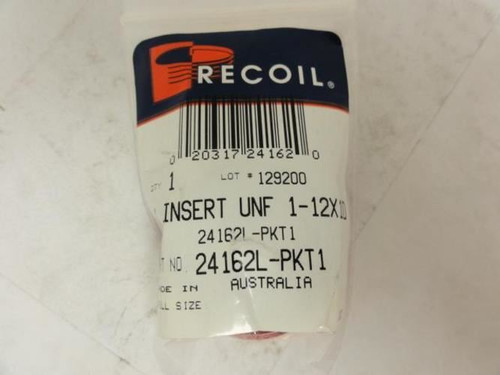 Recoil 24162L; Threaded Insert; UNF 1"-12 Locking