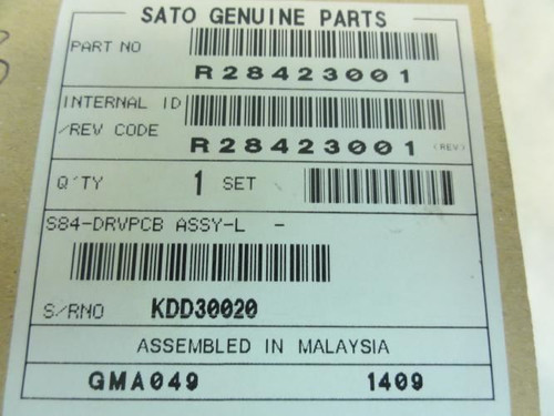 Sato R28423001; PCB Assembly; S84-DRVPCB ASSY-L